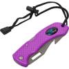 Blue Reef Scuba Titanium Folding Knife Purple