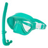 Blue Reef Static S Freediving Mask & Snorkel Set Sea Green