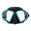 Bonassi Athena Spearfishing & Freediving Mask Black/Sky Blue
