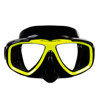 Bonassi Juno Dive Mask Black/Yellow