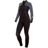 Bare 5mm Nixie Ultra Women's Full Wetsuit Grey Heather/Pink
