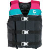 Connelly Youth Retro Nylon Life Vest Black/Pink