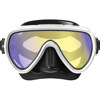 Cressi Honey Dive Mask Black/White/Yellow/Blue Lens