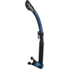 Cressi Itaca Ultra Dry Snorkel Black/Blue Metal