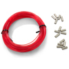 Cressi 1.6mm Multifilament with 15 Crimps 50' Red