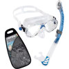 Cressi Marea Mask Alpha Ultra Dry Snorkel Package Clear/Blue