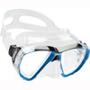 Cressi Big Eyes Clear Skirt Mask Blue