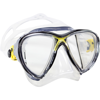 Cressi Big Eyes Evolution Mask Clear Skirt Yellow