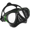 Cressi Eyes Evolution Mask Black Skirt Black/Green