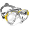 Cressi Eyes Evolution Crystal Mask Clear Skirt Clear/Yellow