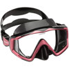 Cressi Liberty Triside Mask, All Black Black/Rose