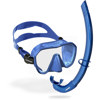 Cressi Z2 Mask and Corsica Snorkel Set Blue Metal