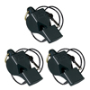 Fox 40 Classic Whistle with Breakaway Lanyard Black