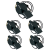 Fox 40 Classic Whistle with Breakaway Lanyard Black
