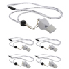 Fox 40 Classic CMG Whistle with Breakaway Lanyard White