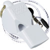 Fox 40 Classic Whistle with Breakaway Lanyard White
