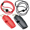 Fox 40 Micro Marine Whistle with Breakaway Lanyard - 2 Pack Red/Black