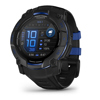 Garmin Instinct 3 50mm AMOLED GPS Smartwatch Black with Black/Bolt Blue Band