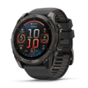 Garmin fenix 8 Sapphire GPS Smartwatch Carbon Gray Titanium/Pebble Gray Band