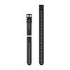 Garmin QuickFit 20 Silicone Watch Band Black