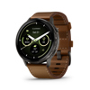 Garmin Venu 4 45mm GPS Smartwatch Slate with Silicone & Leather Band
