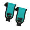 Hollis Custom Elite Style Shoulder Pads Aqua