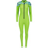 Henderson Hot Skins Sport Shoulder Print Jumpsuit Tropic Lime