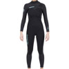 Hyperflex 3/2mm Vyrl Women's Chest Zip Full Wetsuit Black