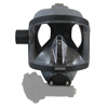 Interspiro Divator Full Face Mask, Natural Rubber without breathing valve Gray