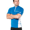 Lavaskin Men's Short Sleeve Shirt Navy/White
