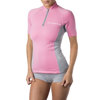 Lavaskin by Oceanic Women's Short Sleeve Shirt Pink/Gray