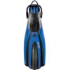 Mares Avanti Super-Channel Open Heel Fin w/Bungee Strap Blue