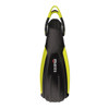 Mares Avanti Quattro 4X Open Heel Fins Black/Yellow Fluo