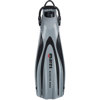 Mares Excite Pro Open Heel Fins, Grey Grey