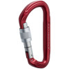 NRS Public Safety Nuq Screw Lock Carabiner Red/Silver