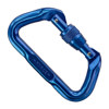 NRS Public Safety SMC Force D Screw-Lok Carabiner Blue
