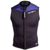 NeoSport 2.5mm Men's Front Zip Vest Wetsuit Black/Blue