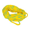 O'Brien Standard Tube Rope, Up to 6 Riders Yellow/Cyan