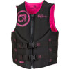 O'Brien Women's Traditional Neoprene Vest Black/Pink