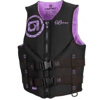 O'Brien Women's Traditional Neoprene Vest Black/Purple