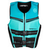 O'Brien Flex V-Back Life Jacket for Youth Aqua