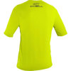O'Neill Youth Basic Skin 50+ Short Sleeve Sun Shirt Lime
