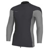 O'Neill Hyperfreak Skins Men's Long Sleeve Rash Guard Tempered Steel/Smoke