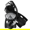Blue Reef Dreamers Kids Snorkeling Set Camo Charcoal
