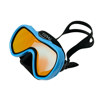 ProShot Single-Lens Tidal Mask Blue w/ Red Lens/Matte Black Skirt