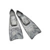 Riffe Kicks Freediving Fin Storm Gray