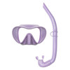 Riffe Paua Mask and Hydraflex Snorkel Set Moonlit Pearl