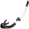 Riffe Stable Snorkel White