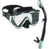 Rapido Clareza Three Lens Mask and Snorkel Combo Black/Mint