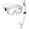 Rapido Clareza Three Lens Mask and Snorkel Combo Clear